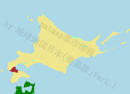 八雲町の位置を示す地図