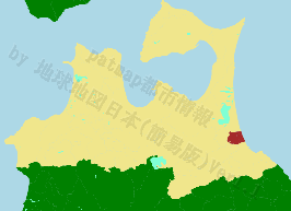 おいらせ町の位置を示す地図