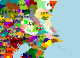 美浦村の位置を示す地図