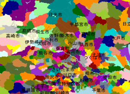 板倉町の位置を示す地図