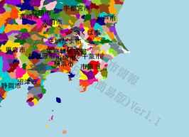 市原市の位置を示す地図