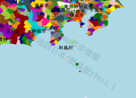 利島村の位置を示す地図