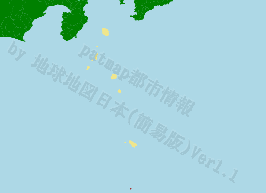 青ヶ島村の位置を示す地図
