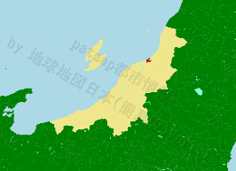 聖籠町の位置を示す地図
