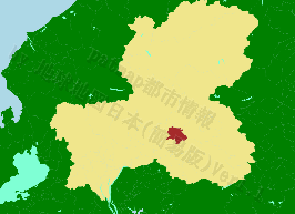 七宗町の位置を示す地図
