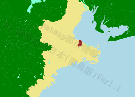 明和町の位置を示す地図