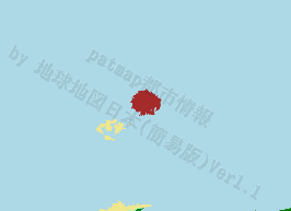 隠岐の島町の位置を示す地図
