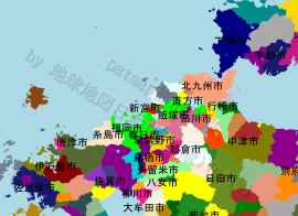 新宮町の位置を示す地図