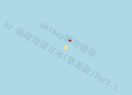 北大東村の位置を示す地図