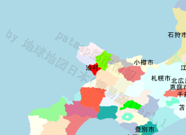 泊村の位置を示す地図