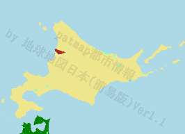 苫前町の位置を示す地図