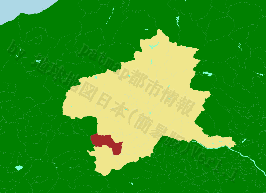 下仁田町の位置を示す地図