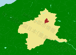 川場村の位置を示す地図