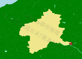 板倉町の位置を示す地図