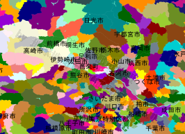 邑楽町の位置を示す地図