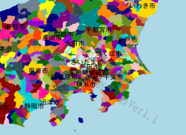 戸田市の位置を示す地図