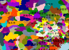 神川町の位置を示す地図
