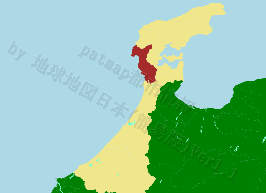志賀町の位置を示す地図