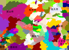 宮田村の位置を示す地図