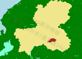 八百津町の位置を示す地図