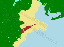 大台町の位置を示す地図