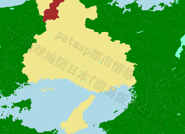 香美町の位置を示す地図
