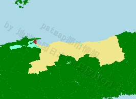 境港市の位置を示す地図