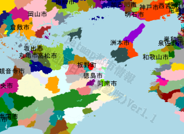 板野町の位置を示す地図