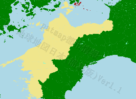 上島町の位置を示す地図