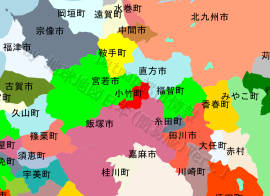 小竹町の位置を示す地図