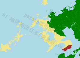 南島原市の位置を示す地図