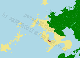 時津町の位置を示す地図