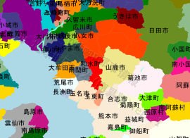 和水町の位置を示す地図