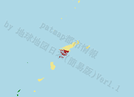 瀬戸内町の位置を示す地図