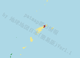 龍郷町の位置を示す地図