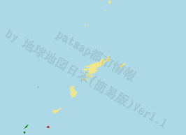 与論町の位置を示す地図