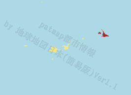 宮古島市の位置を示す地図
